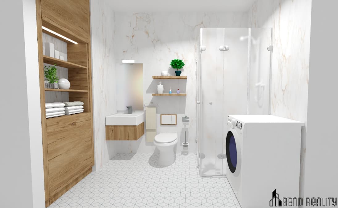 projekt Vyhlídka-1.NP ,KOUPELNA