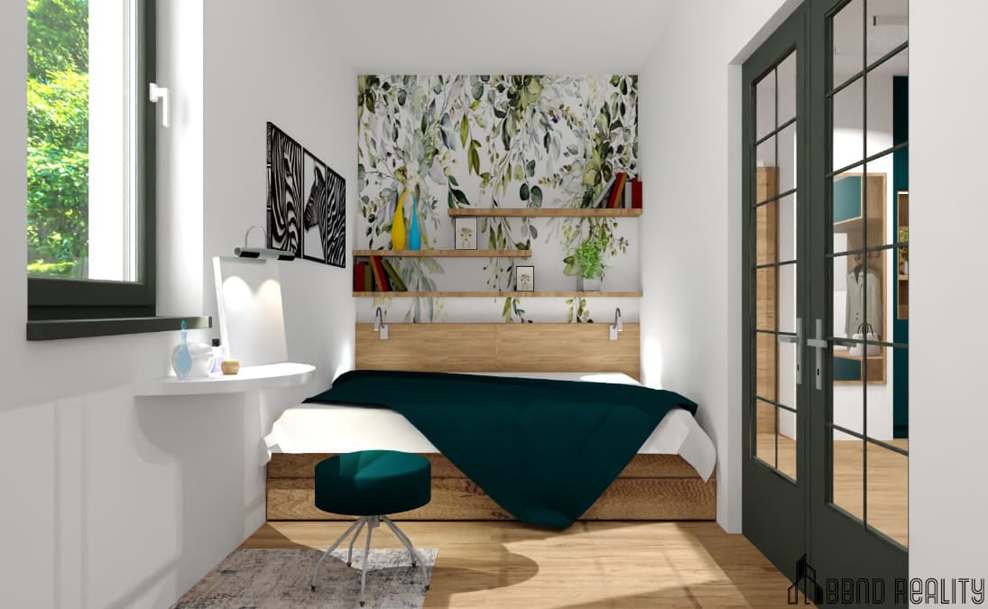 projekt Vyhlídka-1.NP,ložnice