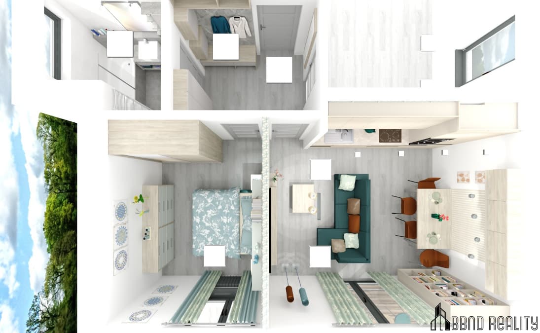 Prodej designového, bezbariérového bytu 2+kk, Ketkovice BYT č