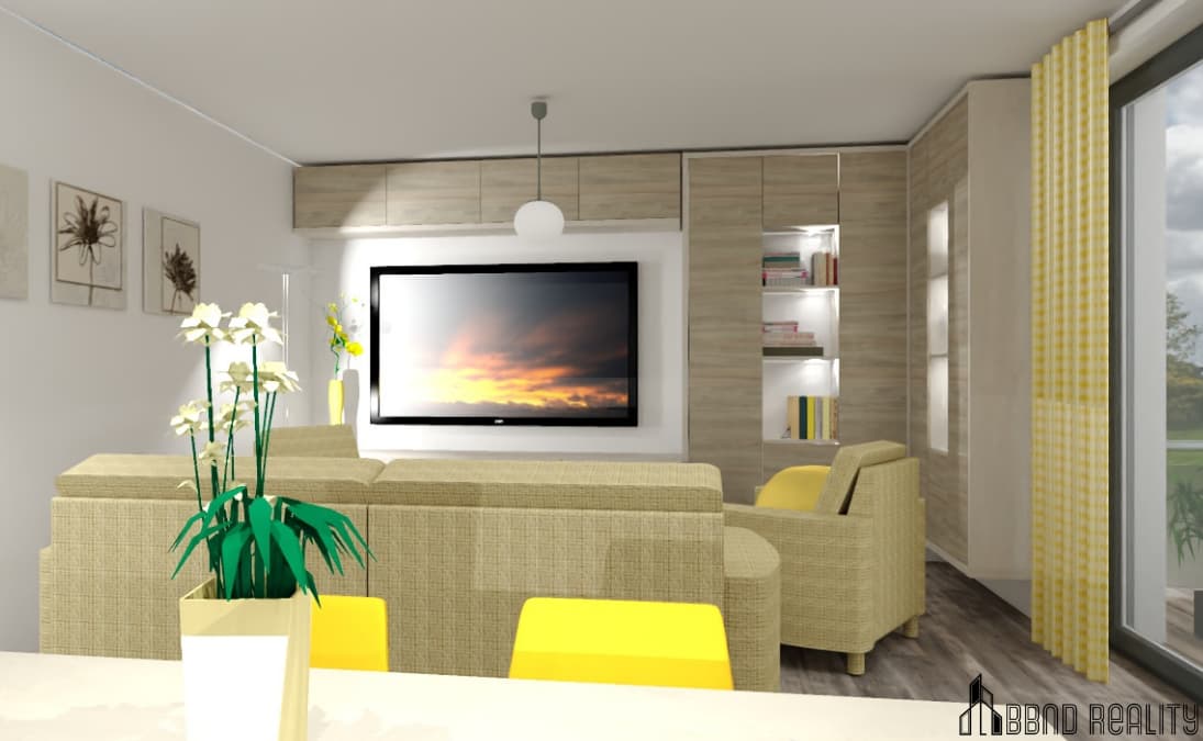 Prodej moderního bytu 2+kk s balkónem v Ketkovicích,BYT č