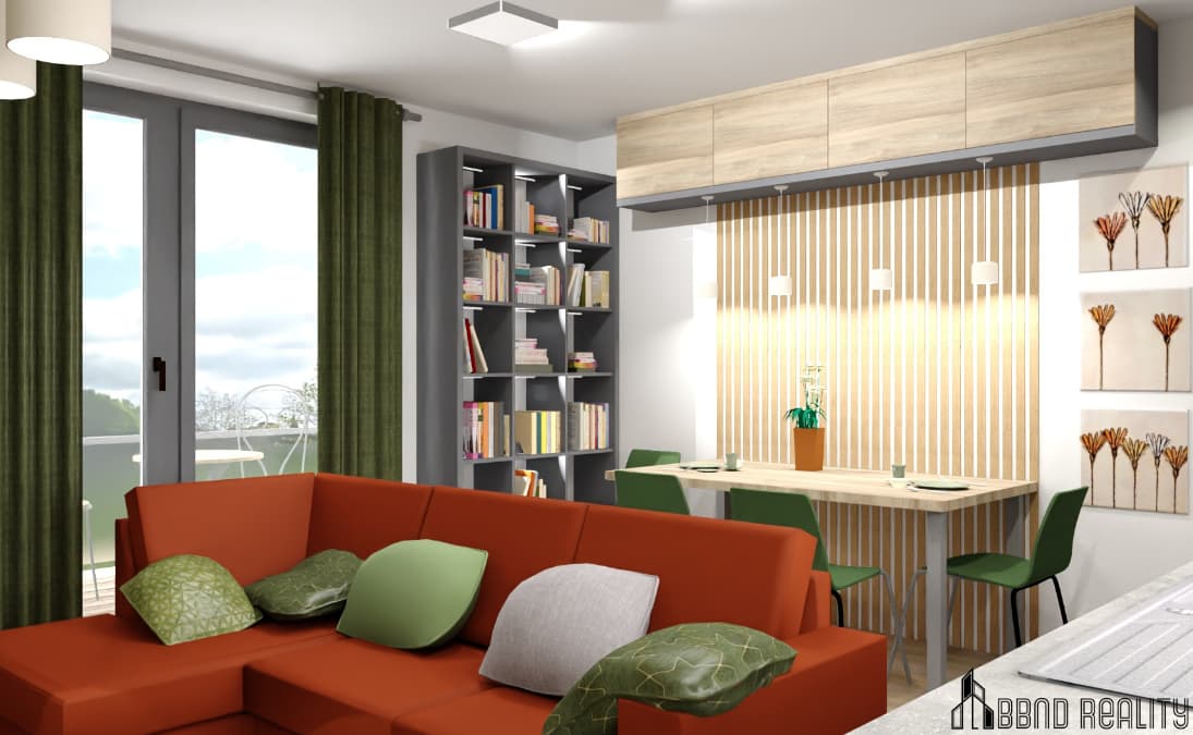 Prodej útulného, bezbariérového bytu 2+kk s terasou,BYT č